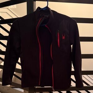 Spyder Kids Jacket with Red Accents